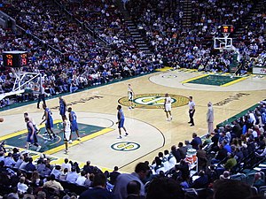 Seattle Supersonics mot Washington Wizards, 2007.