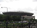 Soldier Field as seen from Lake Shore Drive in 2013