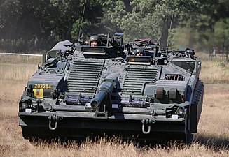 Stridsvagn 103 vid Revingehed 2015.