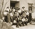 Students at the Hacienda del Sol ranch school in the 1930s