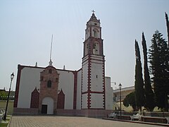 Parroquia de San Juan Bautista de Tezontepec de Aldama.