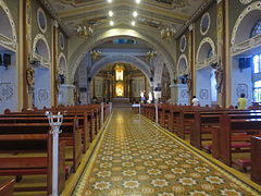 Church interior in 2014