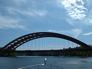 The view from the Mohawk River