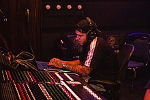 Vybe Beatz in recording studio in 2020