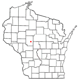 Location of York, Wisconsin