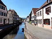 Le canal au Faubourg de Bitche