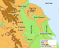 Image 16The main rivers of Yorkshire. (from History of Yorkshire)