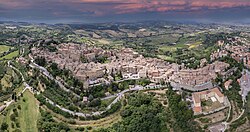 Panorama of Montepulciano