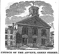 Green Street Church, Boston, 1826.