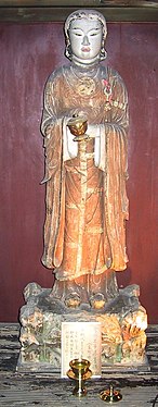 Shōtoku as a bodhisattva at Asuka-dera temple