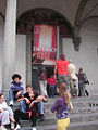 The entrance of Ospedale degli Innocenti complex. Florence, Beyond Media 2003: Script.