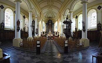 L’intérieur de l’église Notre-Dame de l'Assomption (Bossut)