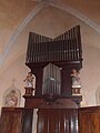 Orgue du facteur Alexandre des Oliviers, 1526, Cézy, France.