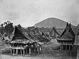 Batak village, North Sumatra (1870)