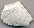 Chalk is a variety of limestone. It is a softer, and more powdery material.