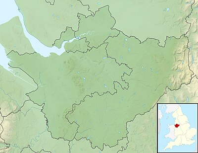 Location map Cheshire