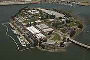 Coast Guard Island in the Oakland Estuary