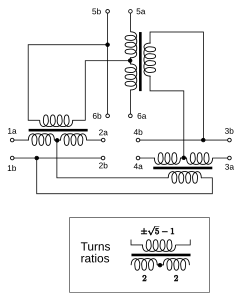 Belevitch's implementation of the 6-port ideal conference network