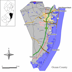 Toms River – Mappa