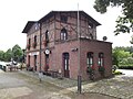 Estação ferroviária em Metelen, Alemanha