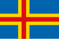 Flag of Åland (Finland)