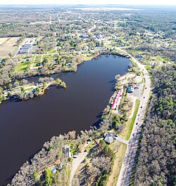 Wis-13 runs through town