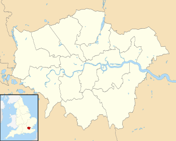 Maps of castles in England by county: B–K is located in Greater London