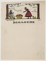 Guy ARNOUX, Pochette de la Marraine, Dimanche, 1916