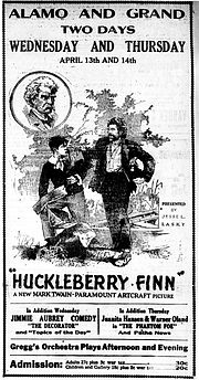 Miniatura para Huckleberry Finn (1920)