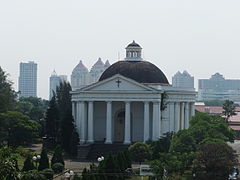 L'Église réformée Emmanuel de Jakarta.