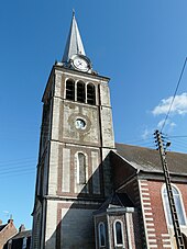 Photographie montrant l'église Saint-Vaast