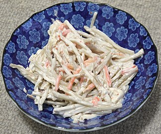 "Gobō salad" Japanese burdock salad