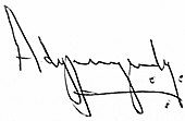 signature d'Ady Jean Gardy