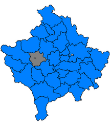 Klinë – Mappa