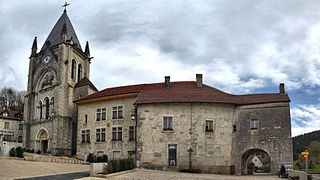 Vue générale de l'abbaye.