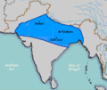 নন্দ সাম্রাজ্যের রাজধানী পাটলীপুত্র নন্দ সাম্রাজ্যের শ্রেষ্ঠ শাসক ছিলেন মহাপদ্মনন্দ (খ্রিস্টপূর্ব ৩২৩ অব্দ)