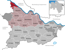 Neu Darchau – Mappa