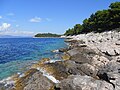 Valle Lastovska, all'estremità nord-orientale dell'isola