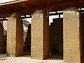 Colonnes de la cour centrale