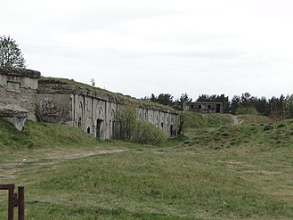 The ruins of the southern forts