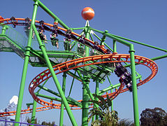 Kenny's Forest Flyer at Dreamworld is a standard 342 m (1,122 ft) model.