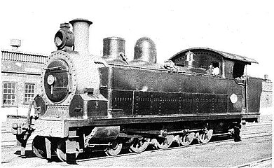 Class H2 4-8-2T, ex NGR Class C 4-8-2T modified Reid Tenwheeler, c. 1950