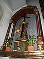 Side altar icon in San Diego de Alcala Church, Philippines