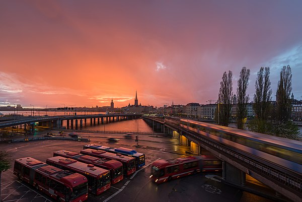 Slussen skapad av ArildV.