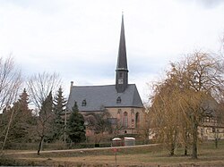 Church of St Lawrence in Erlau