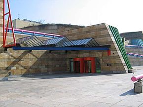 シュトゥットガルト州立美術館新館、1984