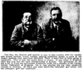 Ted Ray (right) in Vaudeville News, 1920[38]