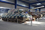 Tiger II ‘233’ au Musée des Blindés de Saumur en 2022