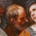 Tiziano Vecellio, Miracolo del neonato, 1511, Padova, Scuola del Santo (part.)