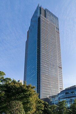 本社が入居していたミッドタウン・タワー